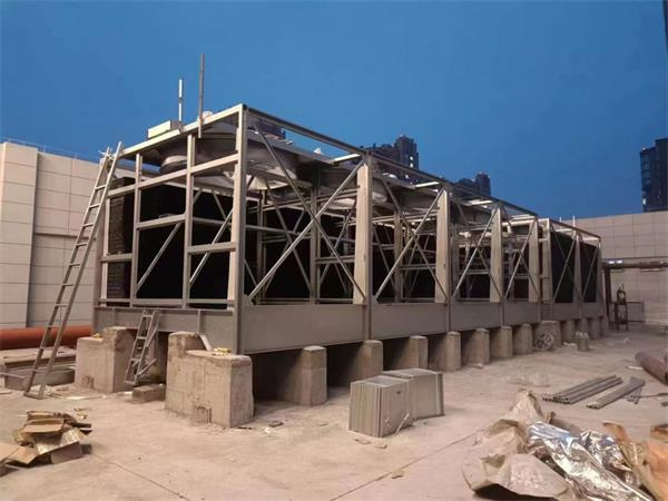 關于橫流式冷卻塔不良及冷卻機組常見問題分析(冷卻塔機組的工作原理圖)